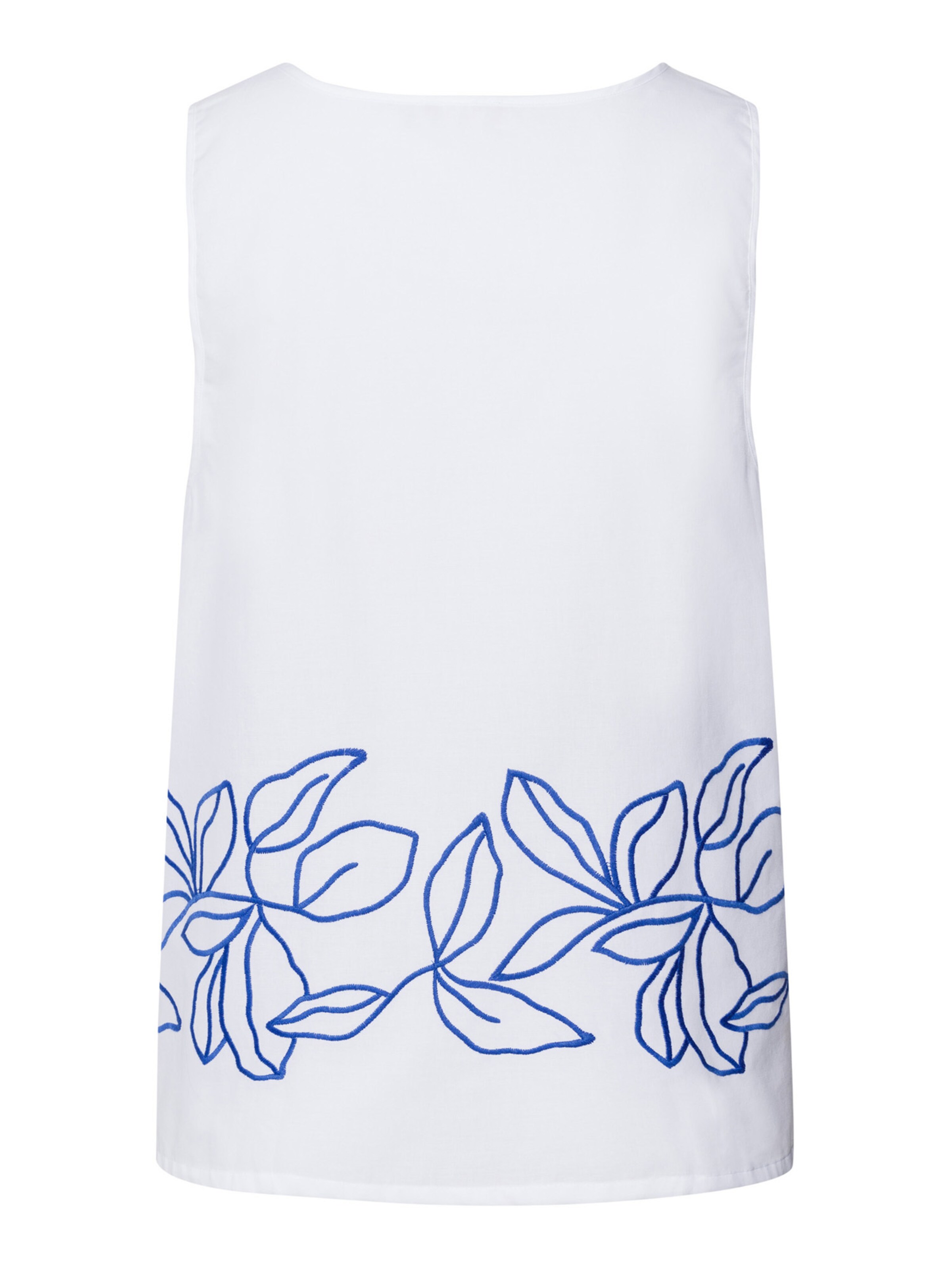 Hanro Pajama shirt ' Liz ' in White