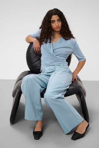 SOAKED IN LUXURY - Blusa 'SLColumbine' en azul