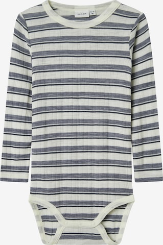 Barboteuse / body 'NMMWang' NAME IT en gris : devant