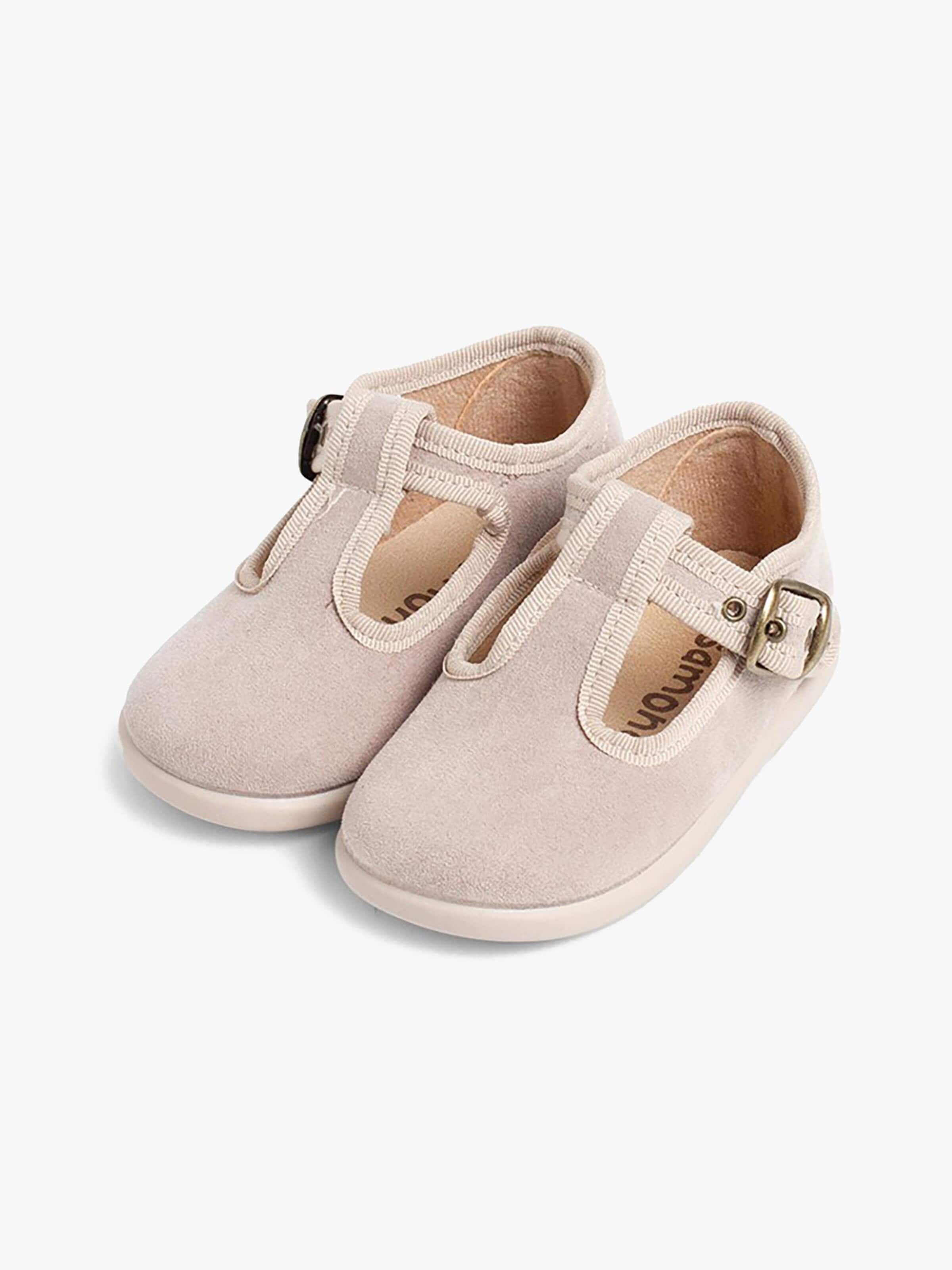 Pisamonas Buty dziecięce w kolorze beżowy