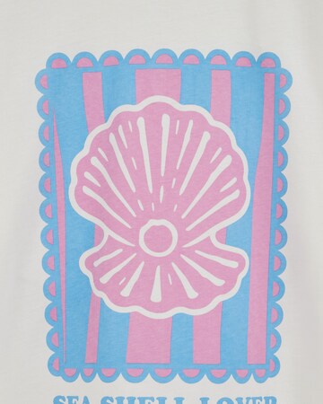 WE Fashion - Camiseta en blanco