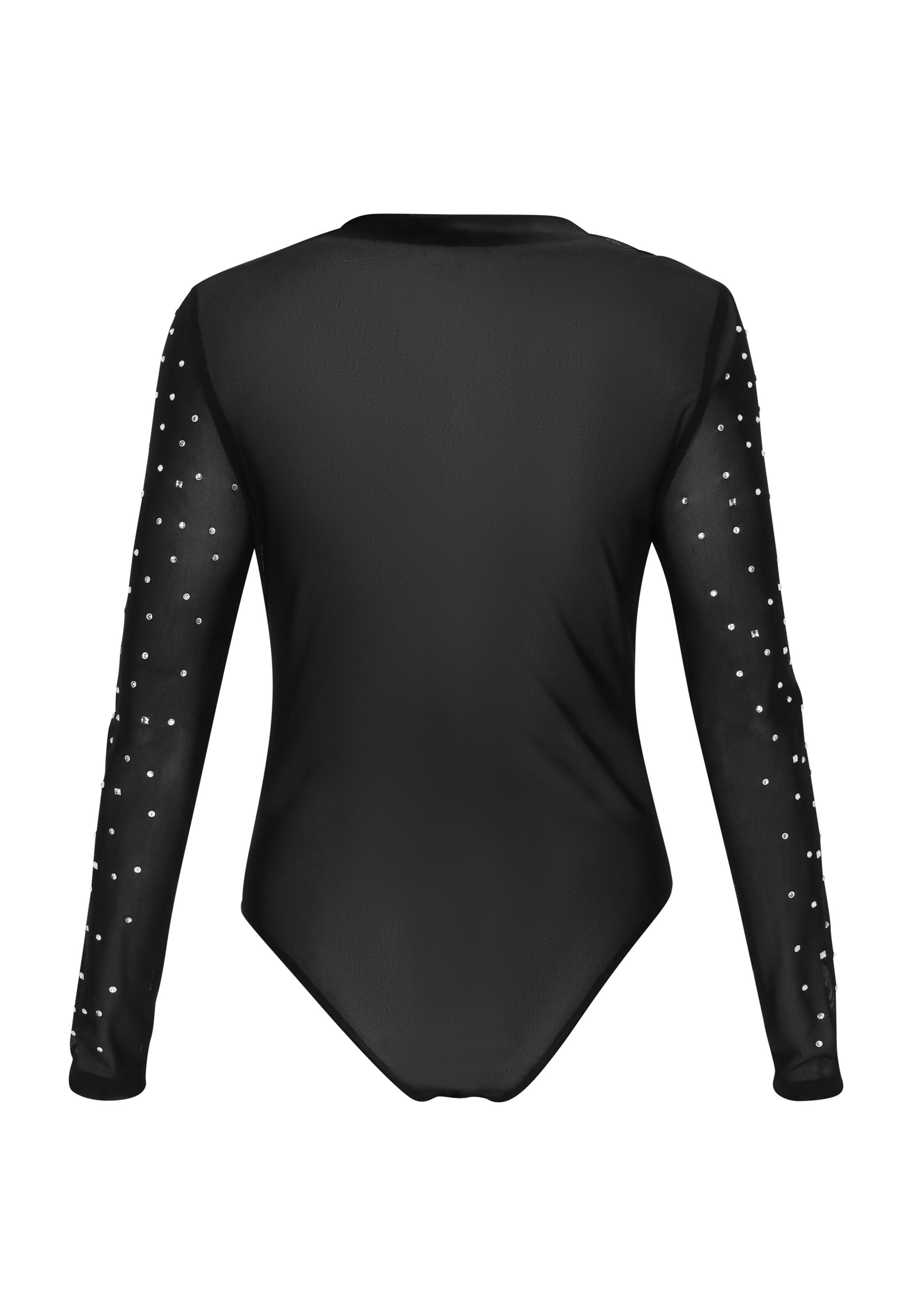 NAEMI Shirt Bodysuit in Black