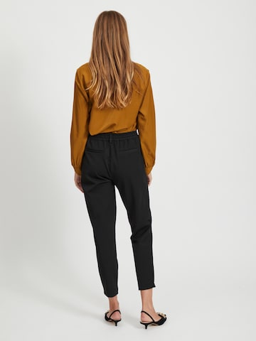 Effilé Pantalon 'Lisa' OBJECT en noir