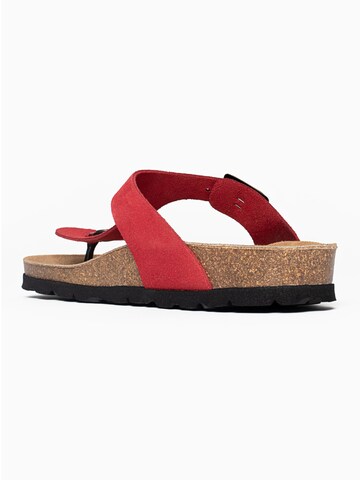 Bayton - Zapatos abiertos 'MERCURE' en rojo