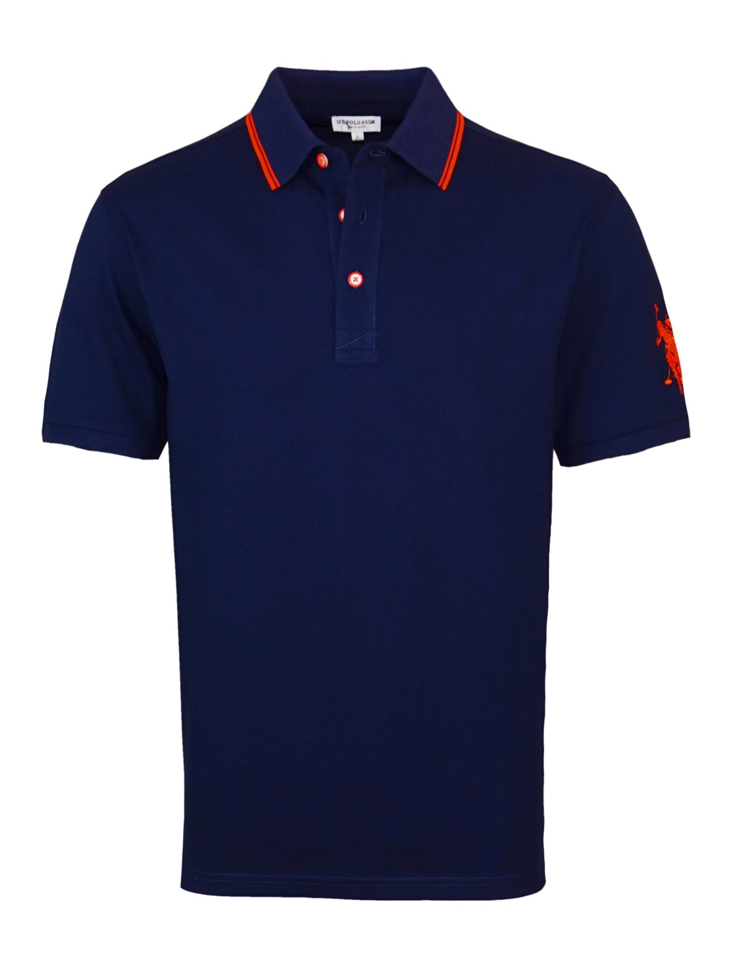 U.S. POLO ASSN. Shirt 'Bust' in Blau: Vorderseite