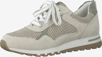 MARCO TOZZI Sneakers laag in Beige: voorkant