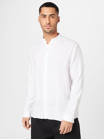 HUGO Red Regular fit Button Up Shirt 'Elvory' in White: front