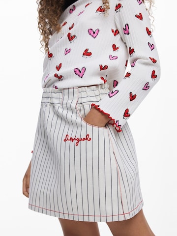Gonna di Desigual in bianco