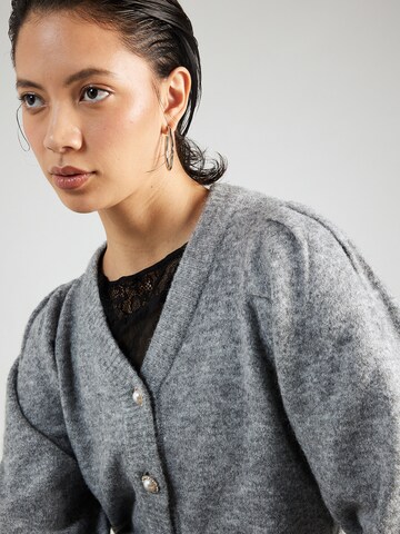 Lollys Laundry Knit cardigan 'Laura' in Grey