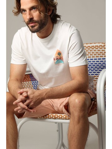 T-Shirt 'MARRAKECH' Deeluxe en blanc