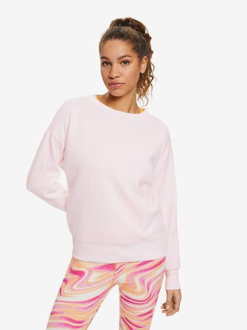 ESPRIT Sportief sweatshirt in Roze: voorkant
