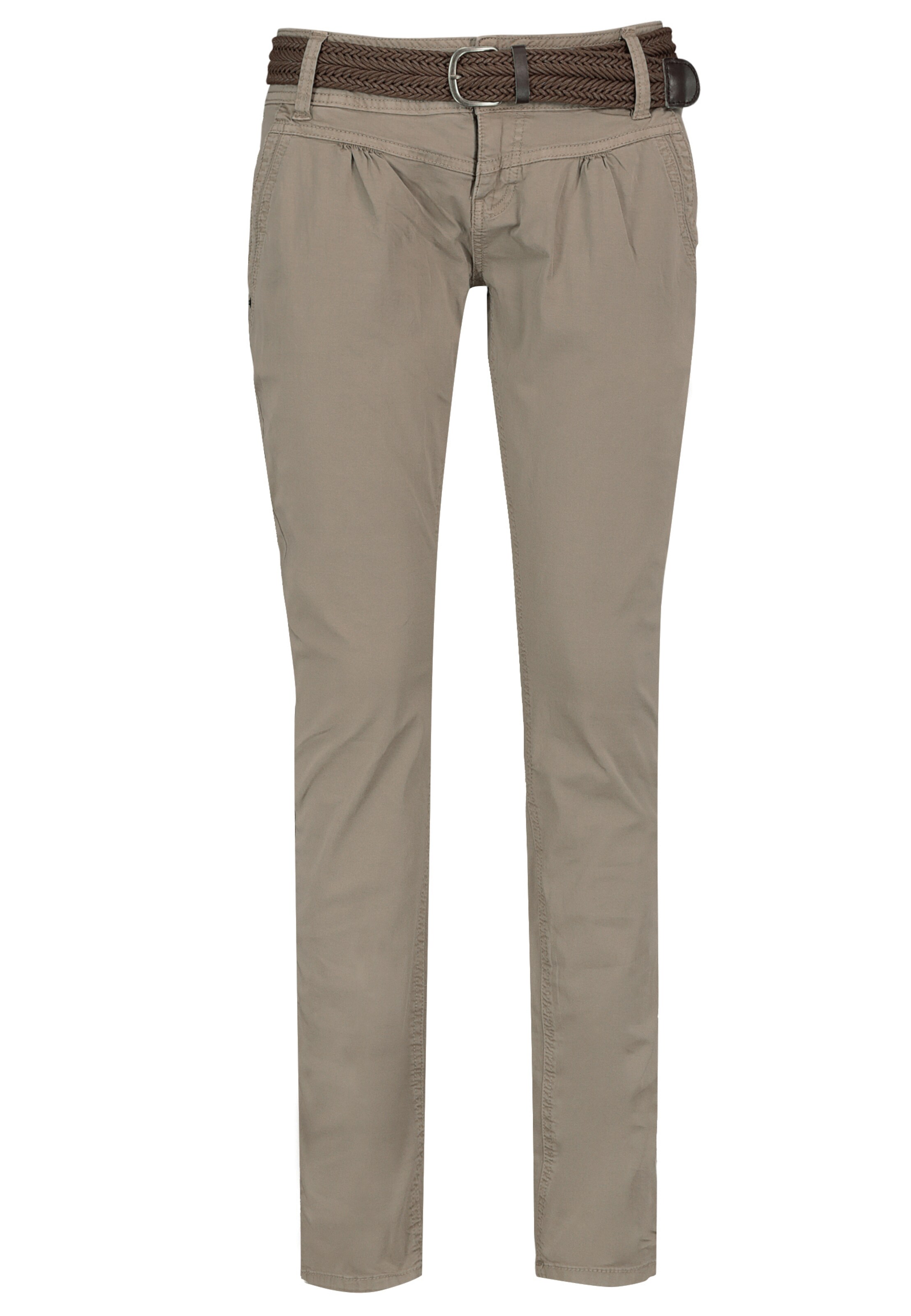 Sublevel Slimfit Hose in Grau: Vorderseite