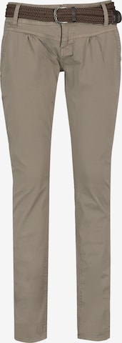 Sublevel Slimfit Hose in Grau: Vorderseite