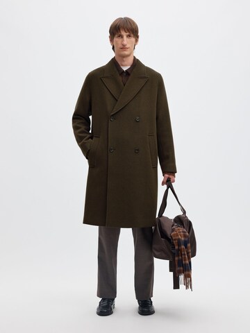 SELECTED Between-seasons coat in Brown
