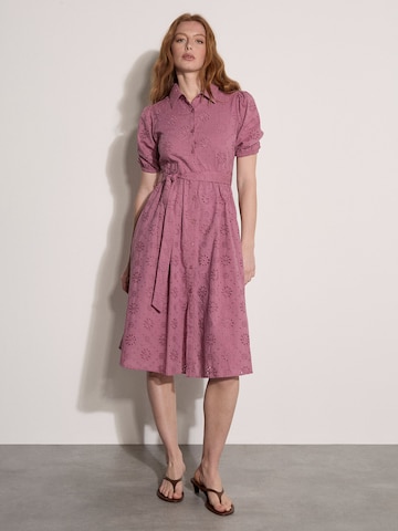 Apricot Kleid in Rot: Vorderseite