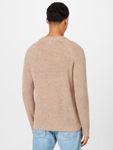 BURTON MENSWEAR LONDON Sweter w kolorze beżowy