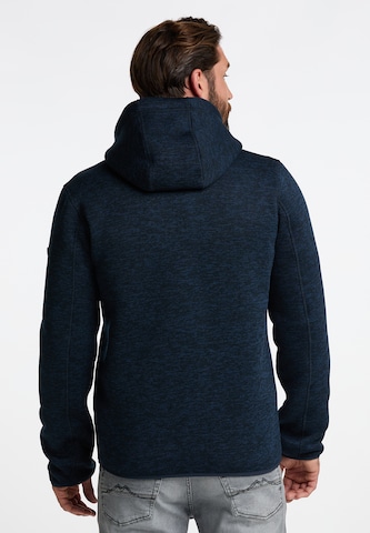 DreiMaster Maritim Fleece jas in Blauw