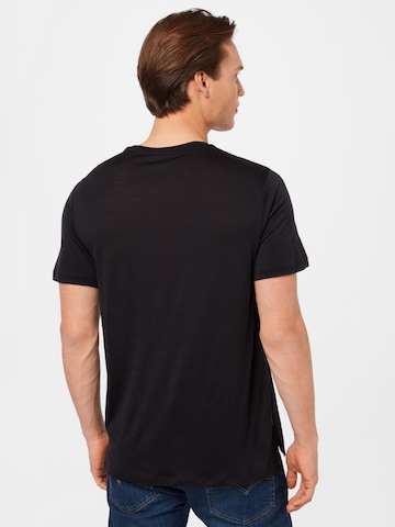 ICEBREAKER Shirt 'Sphere II' in Black