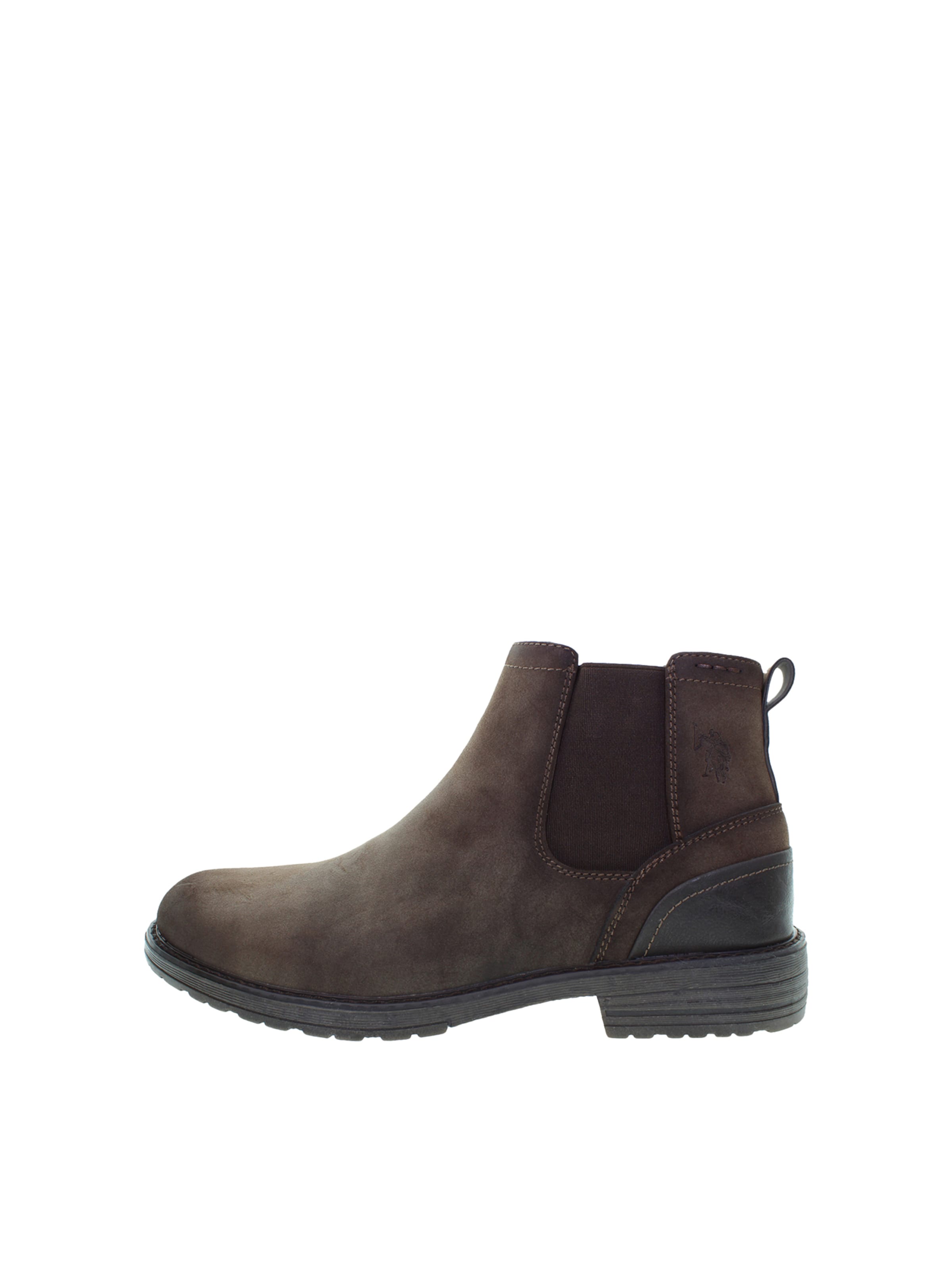 U.S. POLO ASSN. Chelsea Boots 'Serge' in Braun: Vorderseite