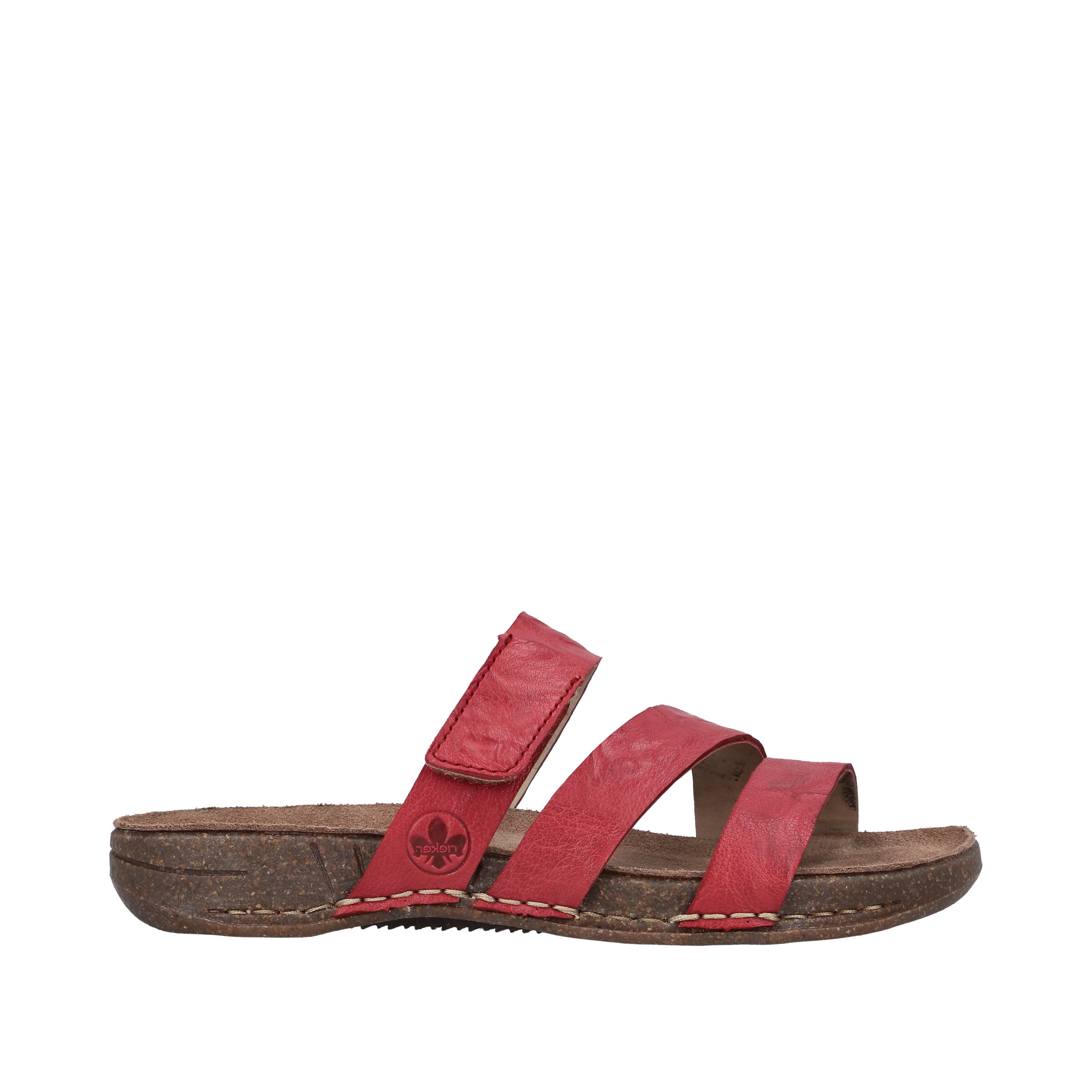 Mule Rieker en rouge