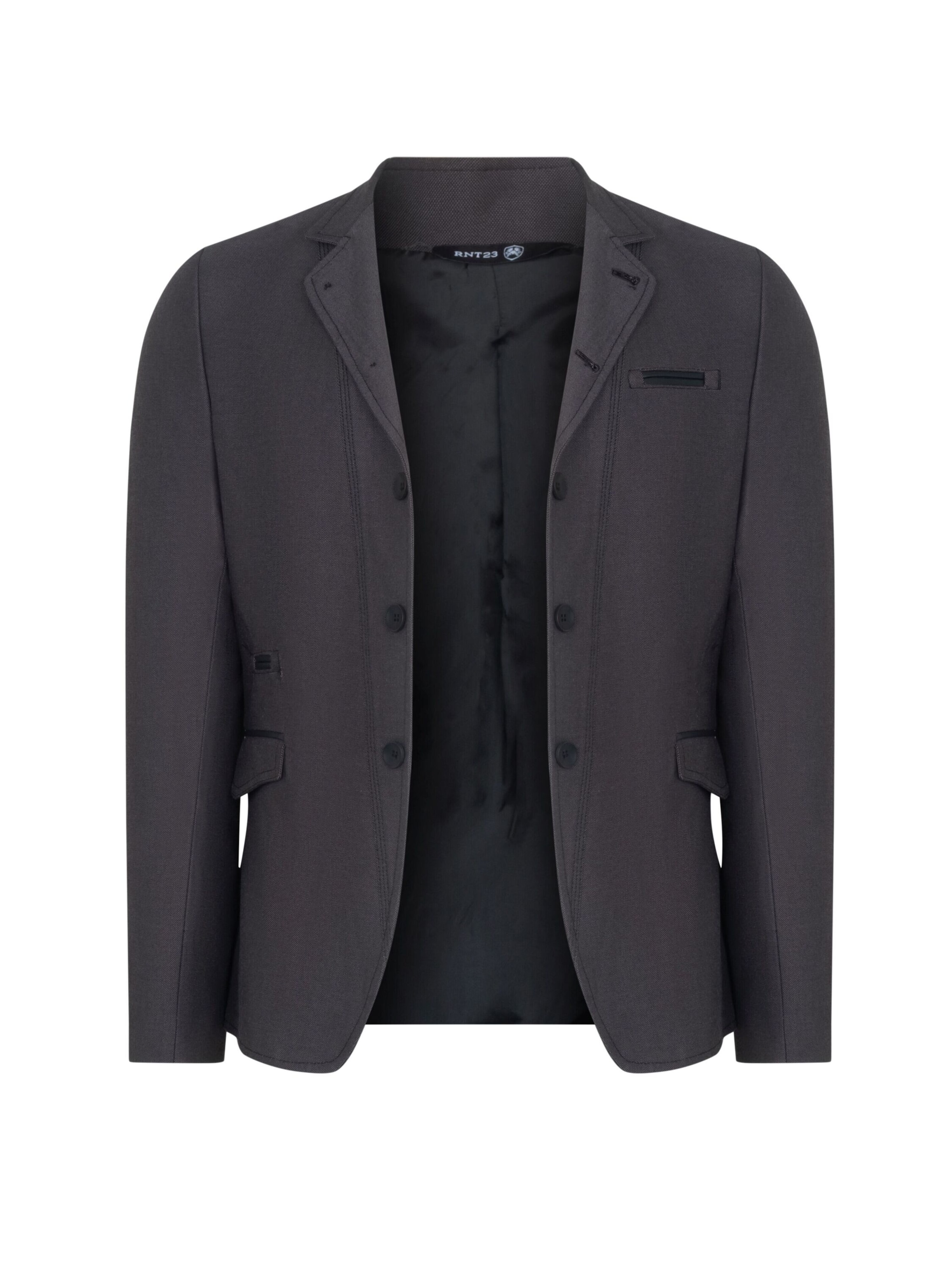 Ron Tomson Regular Fit Sakko in Grau: Vorderseite