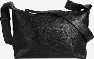 Sac à bandoulière Cluty en noir : devant