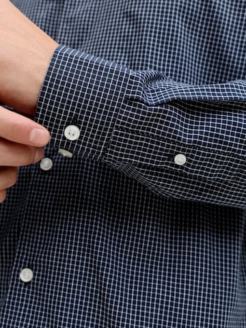 JJ Rebel Regular fit Πουκάμισο 'JREBGAVIN' σε μπλε