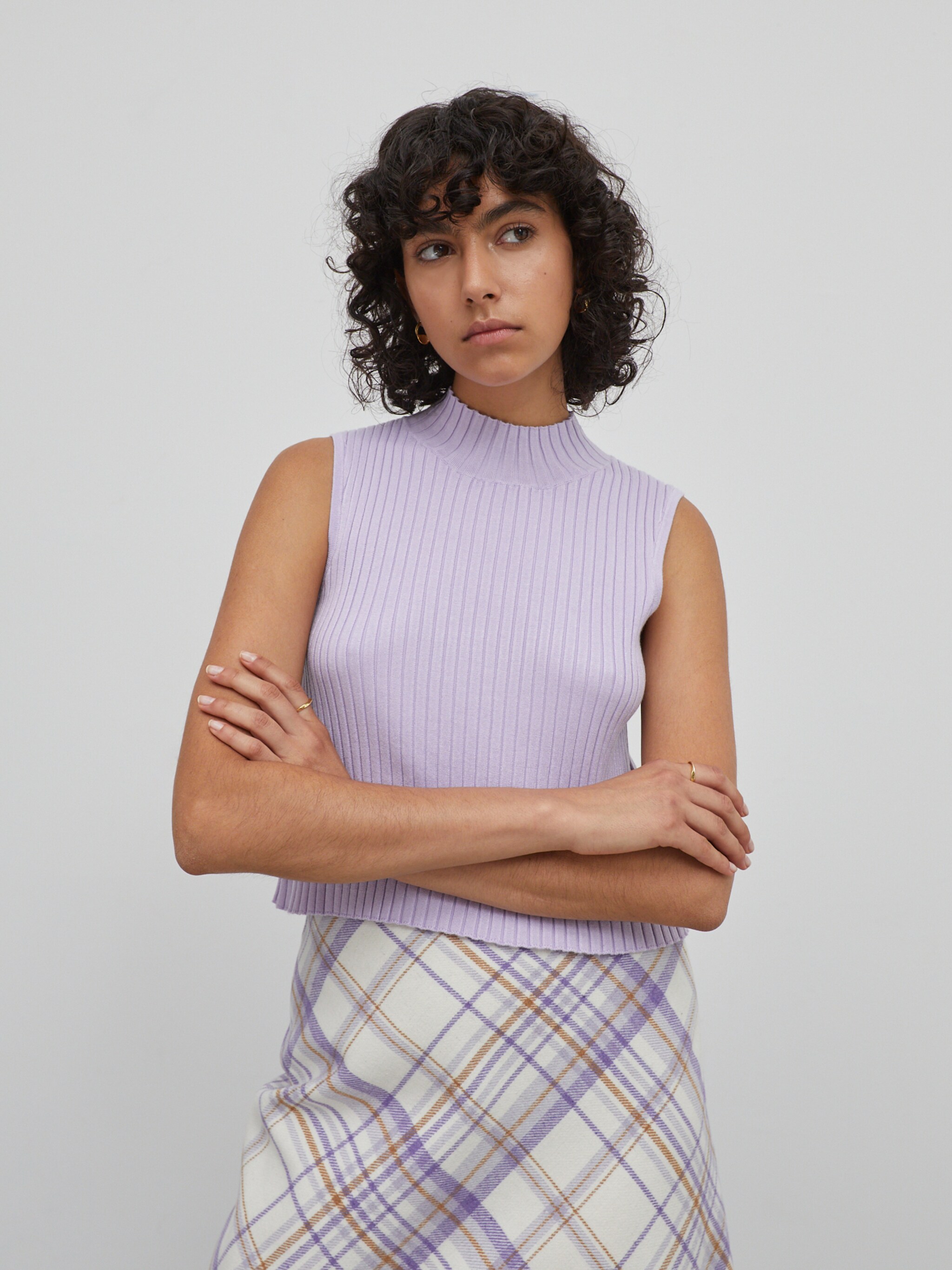 EDITED Produits Tops en tricot 'Amora' violet