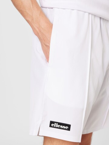 ELLESSE Normalny krój Spodnie sportowe 'Joie' w kolorze biały