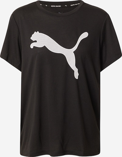 PUMA Λειτουργικό μπλουζάκι 'Evostripe' σε μαύρο / λευκό, Άποψη προϊόντος