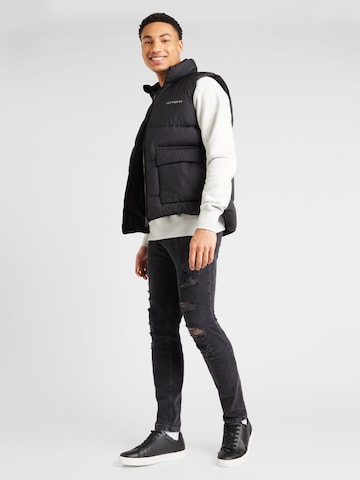 Carhartt WIP Bodywarmer 'Springfield' in Zwart