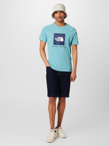 THE NORTH FACE Regular Fit T-Shirt in Blau
