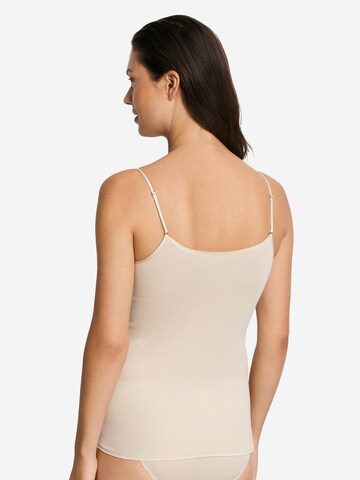 Hanro Undershirt 'Cotton Seamless' in Beige