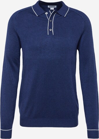 Maglietta di BURTON MENSWEAR LONDON in blu: frontale