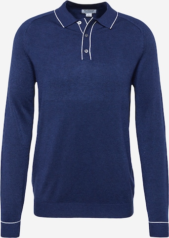 T-Shirt BURTON MENSWEAR LONDON en bleu : devant