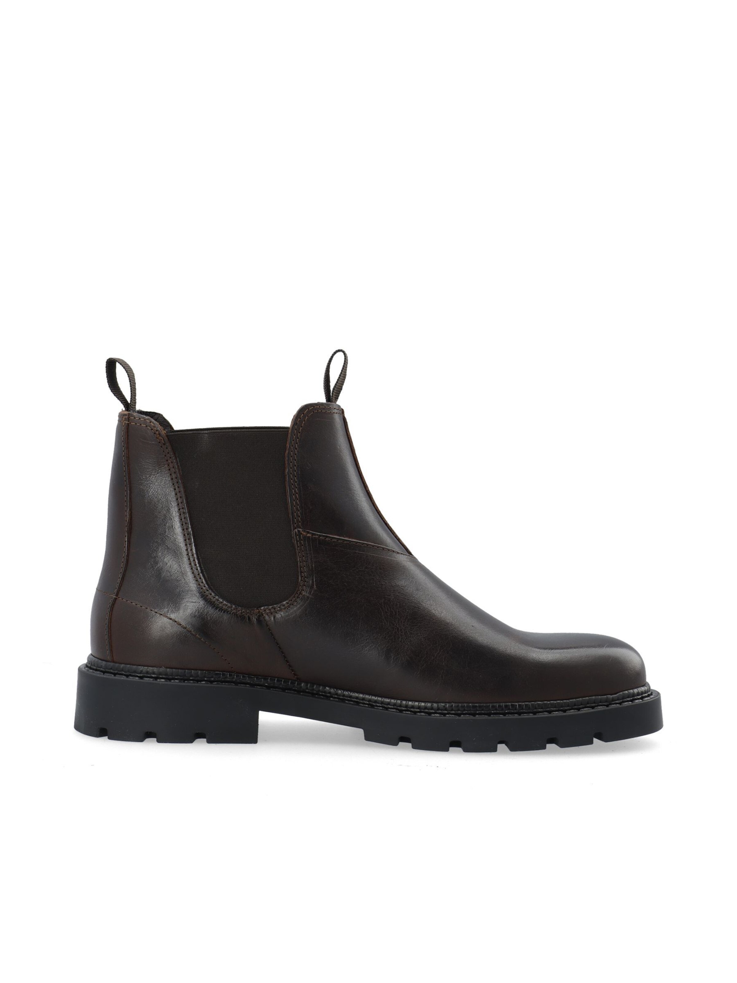 Chelsea Boots 'JEFF' Bianco en marron