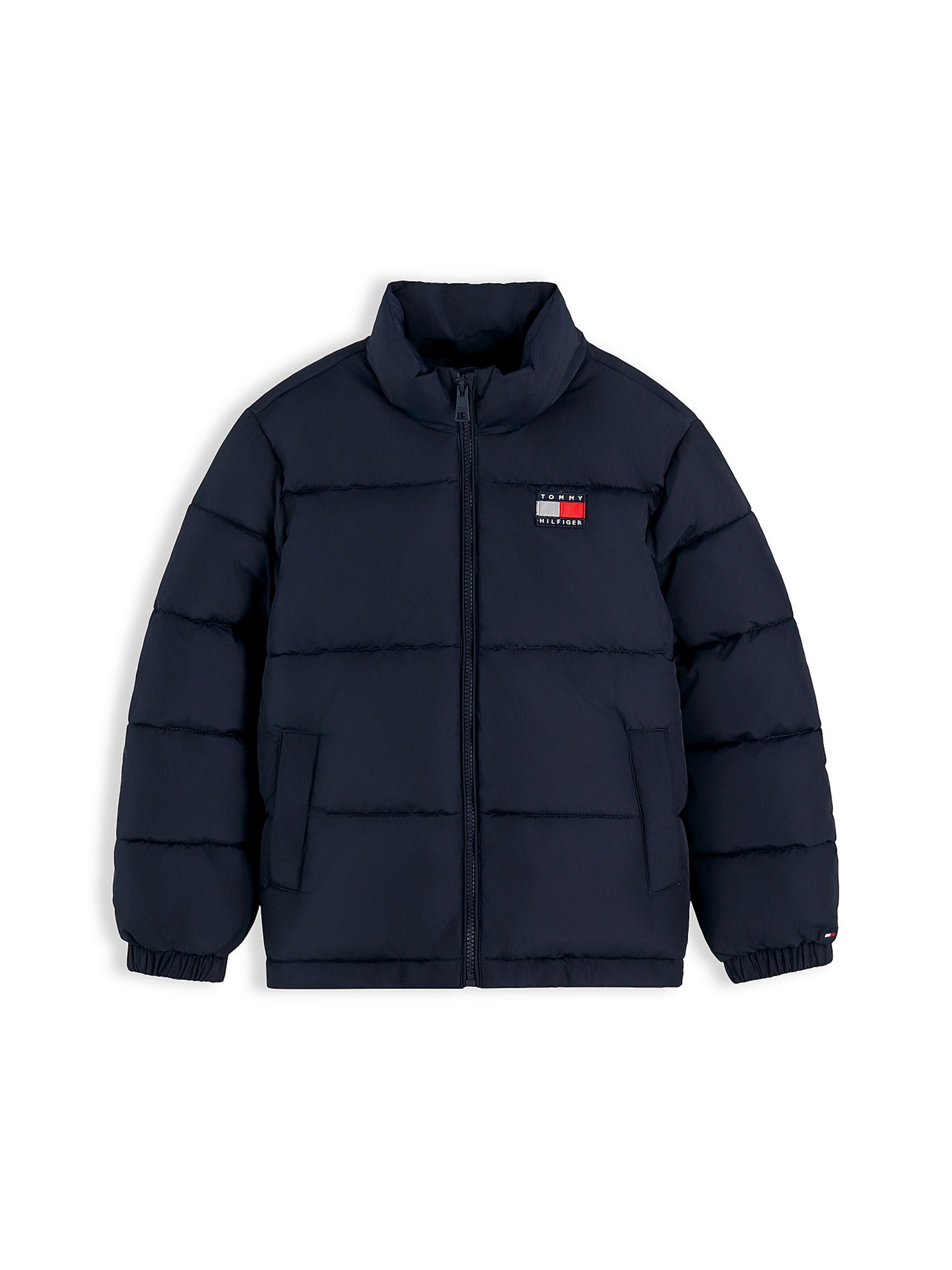 TOMMY HILFIGER Winterjacke in Blau: Vorderseite