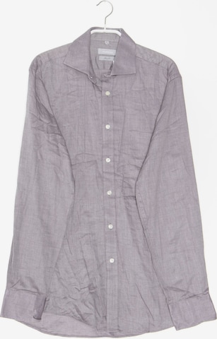 maddison Button Up Shirt in S in Brown: front