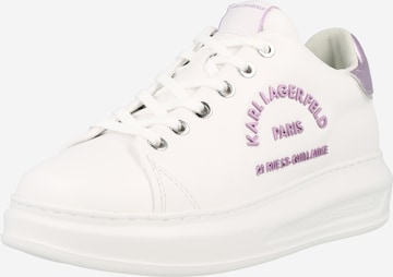 Karl Lagerfeld Sneakers 'KAPRI' in White: front