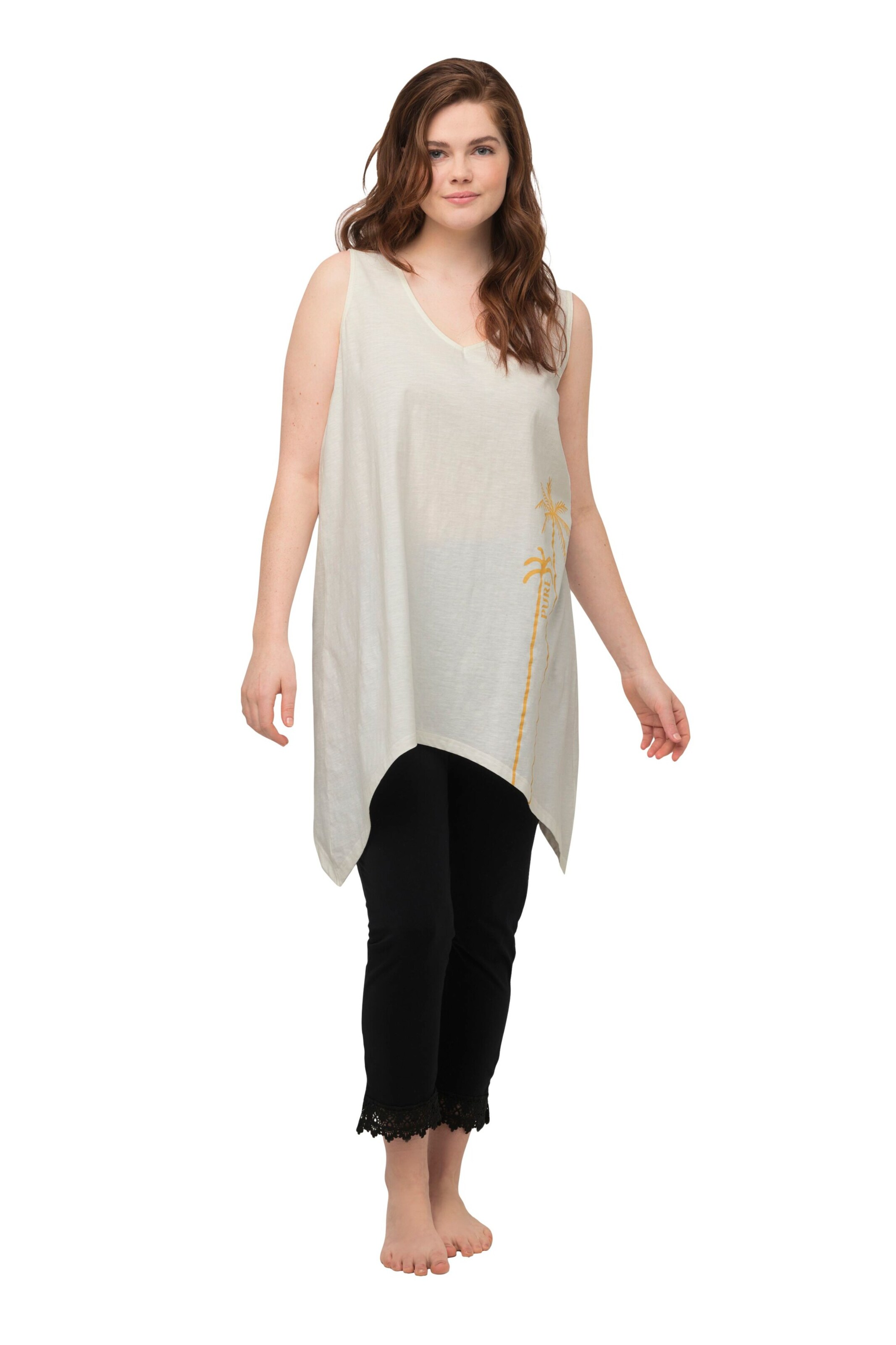 Ulla Popken Top in White: front