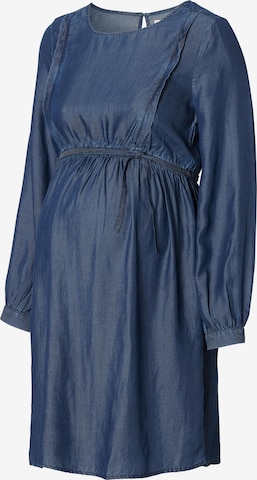 Robe Esprit Maternity en bleu : devant