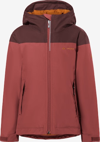 VAUDE Weatherproof jacket 'Lulea ' in Red: front