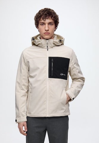 JACK & JONES - Chaqueta de entretiempo 'JJLUPO' en beige: frente