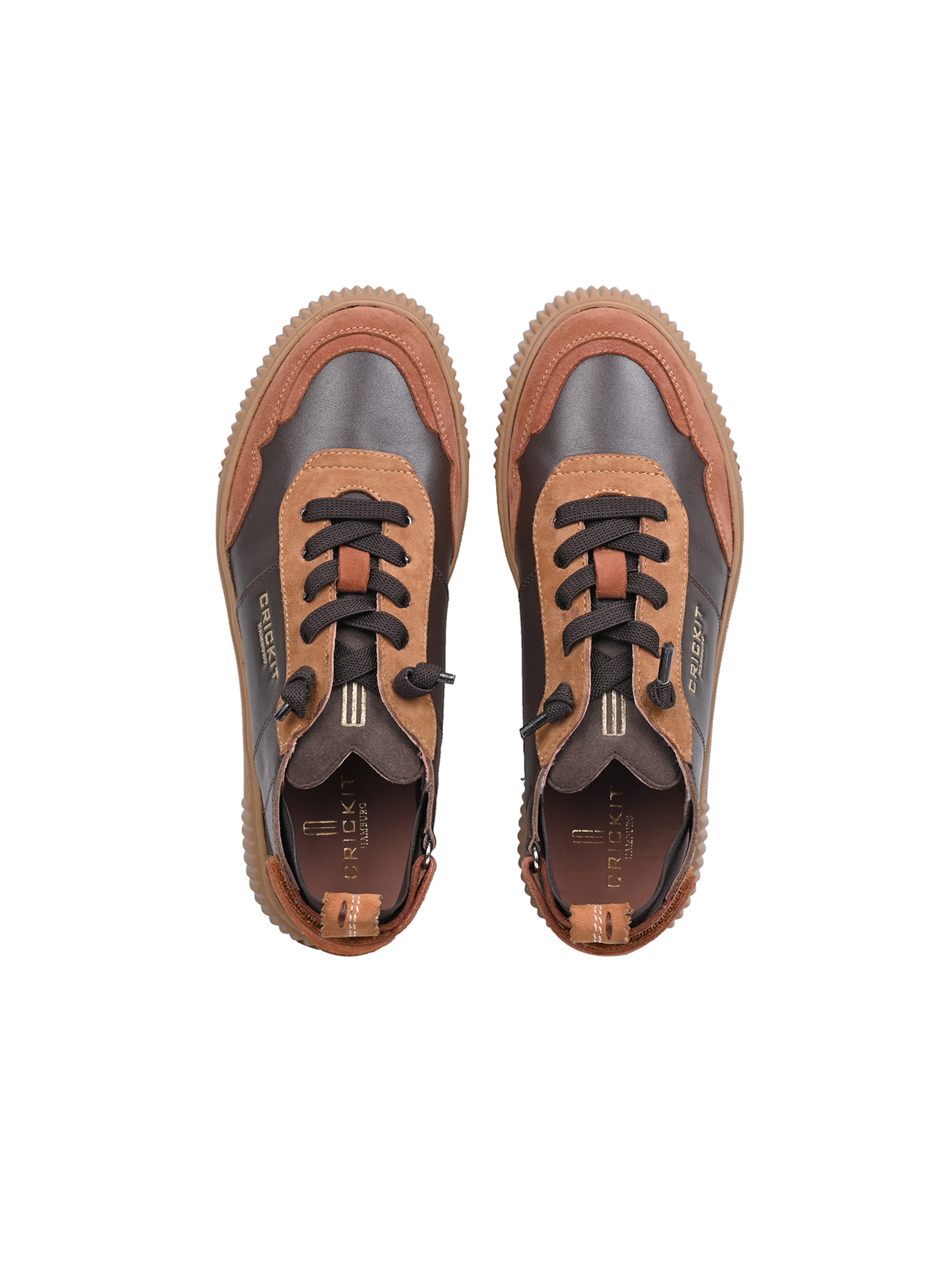 Crickit Sneakers laag ' PARIA ' in Bruin