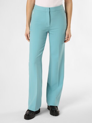 Marc Cain Regular Bundfaltenhose in Blau: Vorderseite