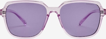 Lunettes de soleil Superdry en violet : devant