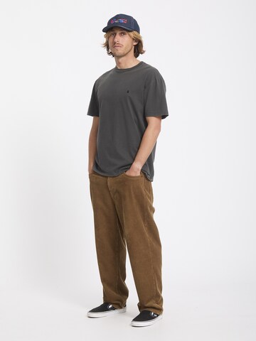 Volcom T-Shirt 'Solid Stone' in Grau