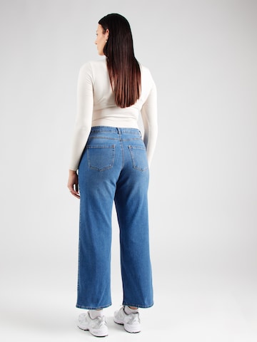 Wide Leg Jean 'Carsnow' ONLY Carmakoma en bleu