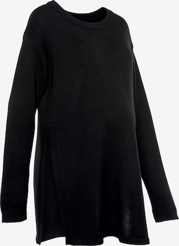 Neun Monate Sweater in Black: front