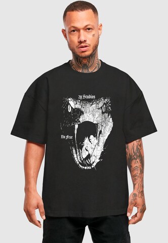 2Y Studios Shirt 'Snake' in Schwarz: Vorderseite